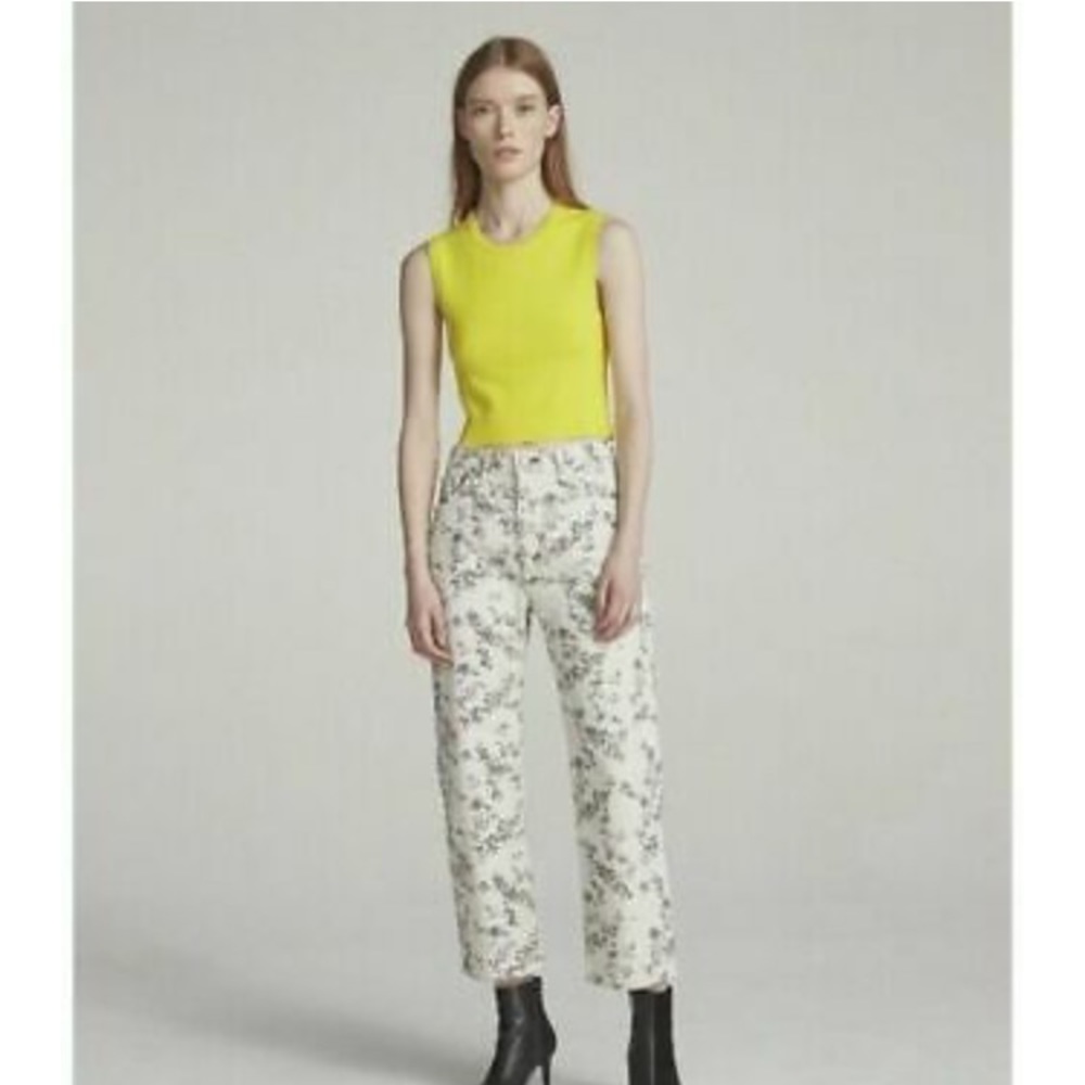 Rag and Bone micro floral boy jean sz 26 NWT 😎☀️